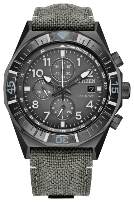 CITIZEN Nighthawk Gray Dial Nylon